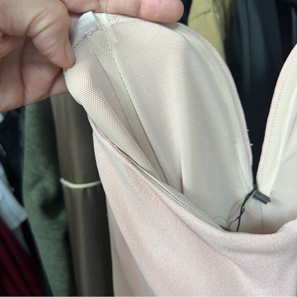 Nookie Revolve Honey Bodycon Sweetheart Neckline Dress LARGE in Blush  $229 - Picture 5 of 7